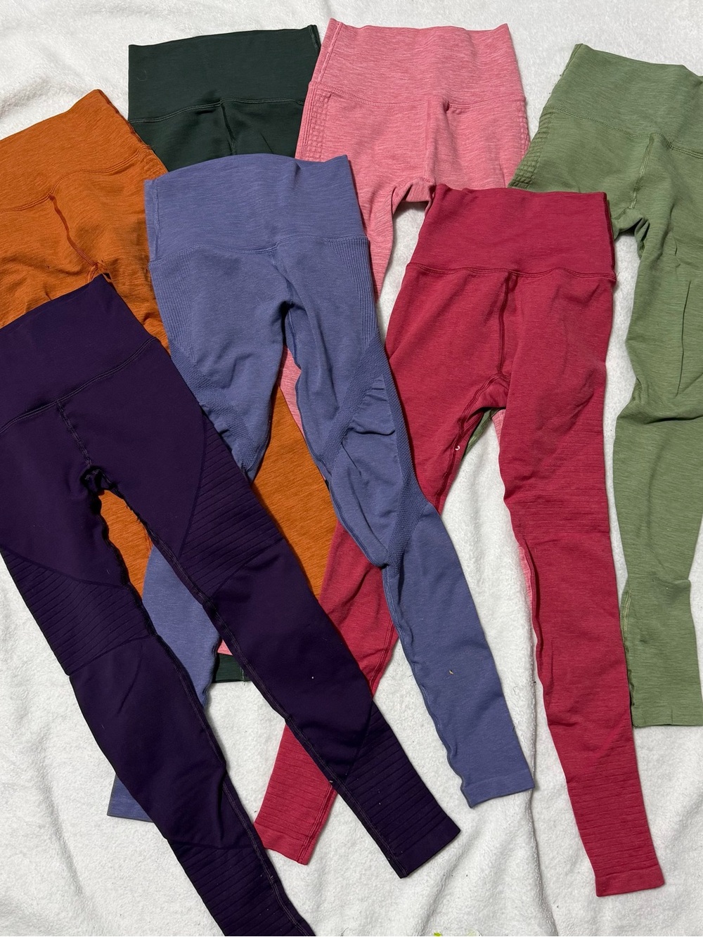Alphalete Seamless Leggings Bundle- 9 pairs XS Seamless Leggings
